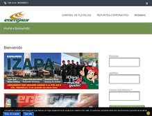 Tablet Screenshot of energisur.mx